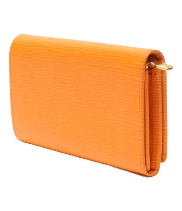 a182154012 2 Louis Vuitton Wallet Portomone Vietresor Orange