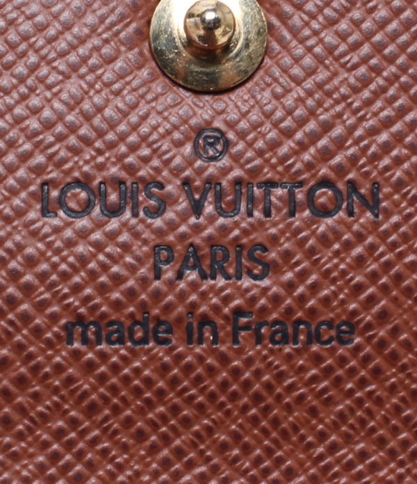 a182441007 4 Louis Vuitton 4 key Case Multicle 4 Monogram Brown