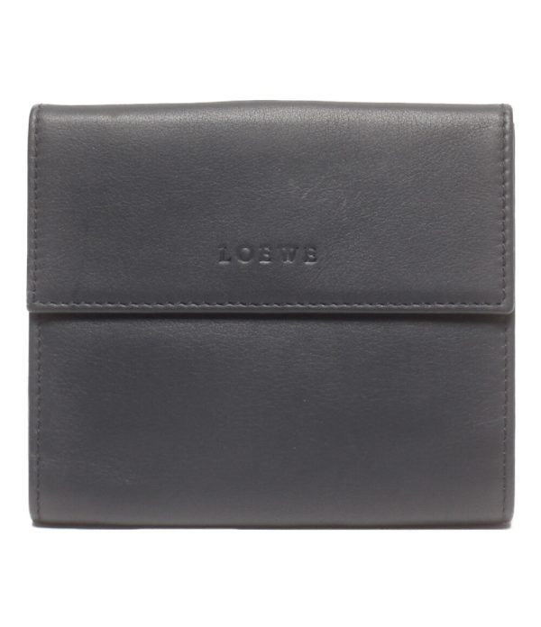 a182713011 1 Loewe Bifold Wallet W Hook Black