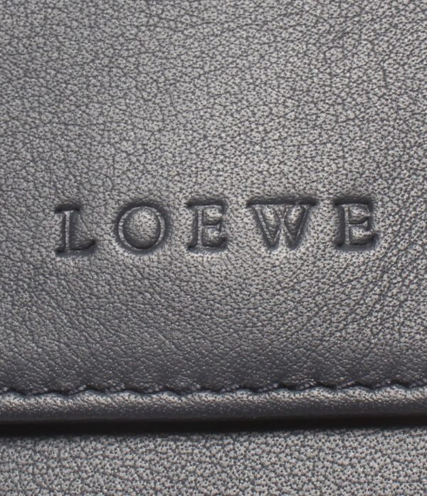 a182713011 4 Loewe Bifold Wallet W Hook Black