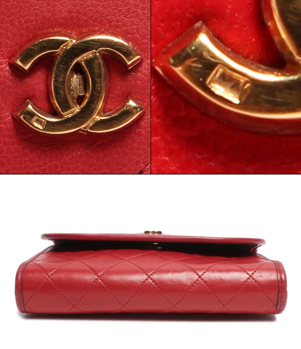 a183007004 4 Chanel Chain Shoulder Bag Gold Hardware Red