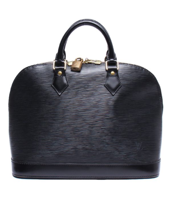 a183516001 1 Louis Vuitton Handbag Alma Epi Black