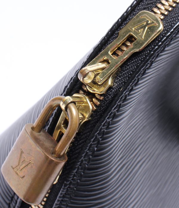 a183516001 8 Louis Vuitton Handbag Alma Epi Black