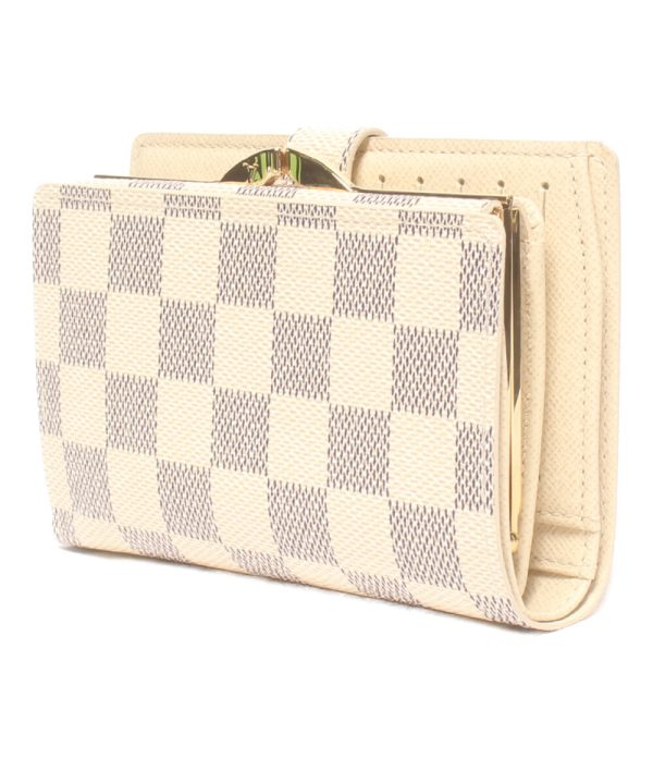 a183633002 2 Louis Vuitton Wallet Portefeuille Viennois White