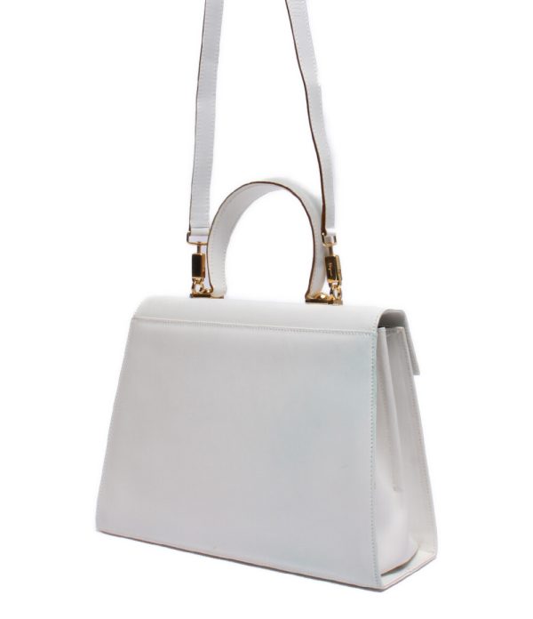 a184041005 2 Salvatore Ferragamo 2way Shoulder Handbag White