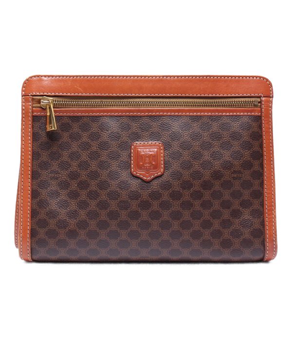 a184164005 1 Celine Clutch Macadam Brown