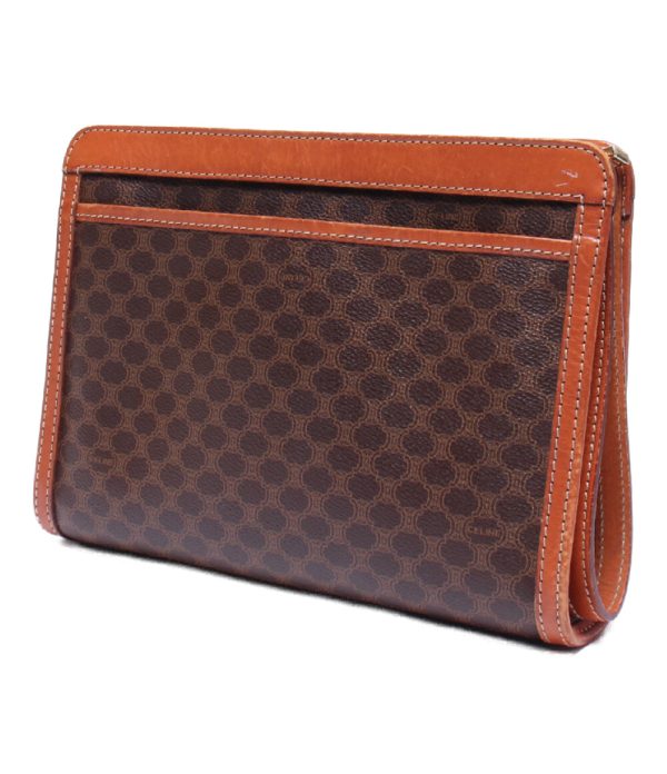 a184164005 2 Celine Clutch Macadam Brown