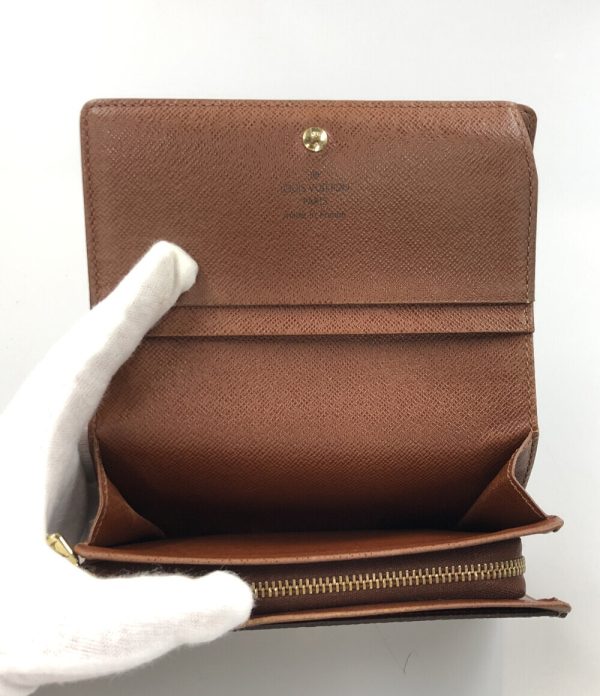 a184251006 3 Louis Vuitton Wallet Portomone Vietresor Brown