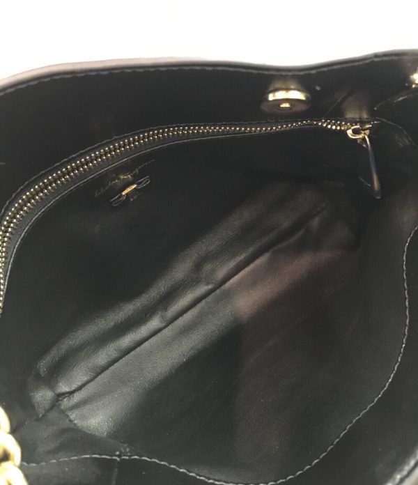 a184529006 3 Salvatore Ferragamo Mini Shoulder Bag Black