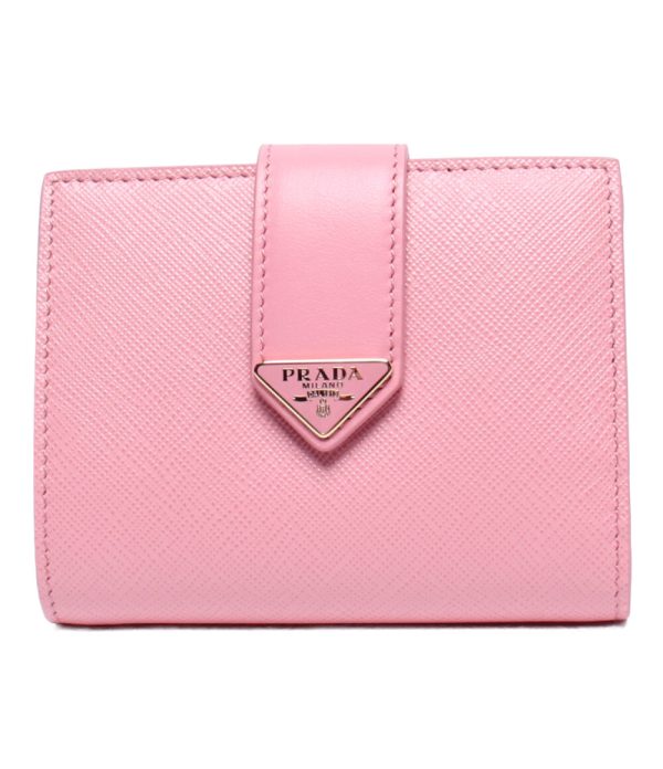 a184689001 1 Prada Bifold Wallet Pink