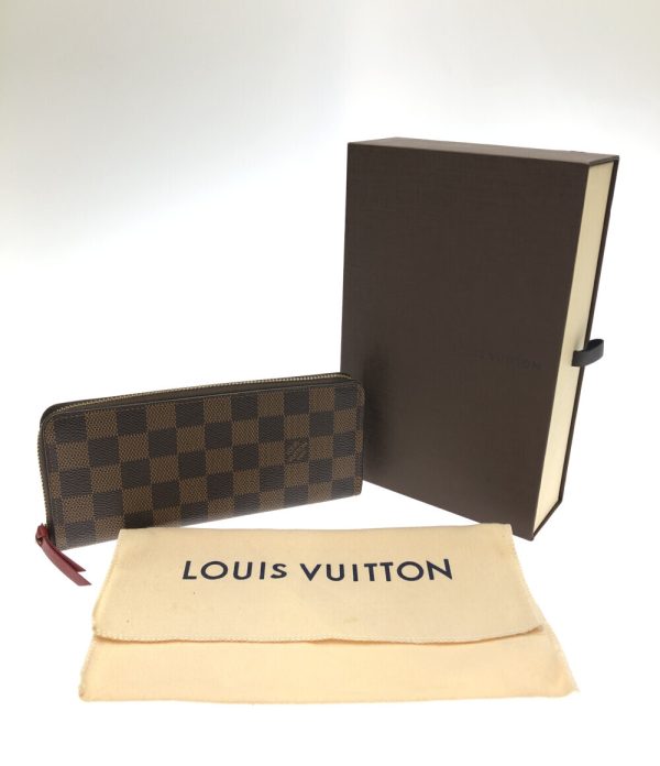 a184839006 8 Louis Vuitton Wallet Portefeuille Clemence Brown