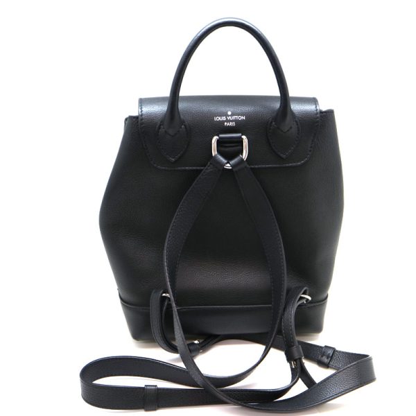 a21 2748 3 Louis Vuitton Lock Me Bag Pack Noir Black