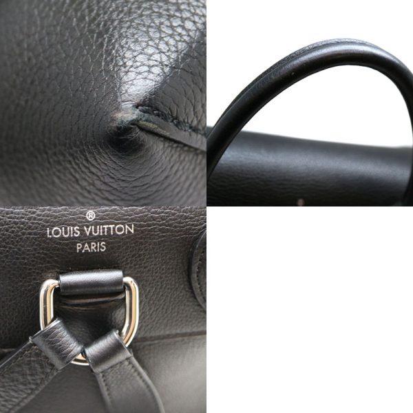 a21 2748 8 Louis Vuitton Lock Me Bag Pack Noir Black