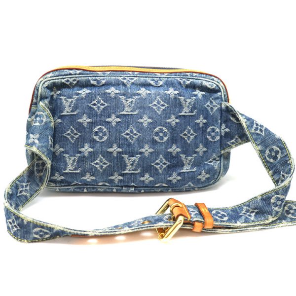 a21 5497 3 Louis Vuitton Bum Shoulder Bag Denim Blue