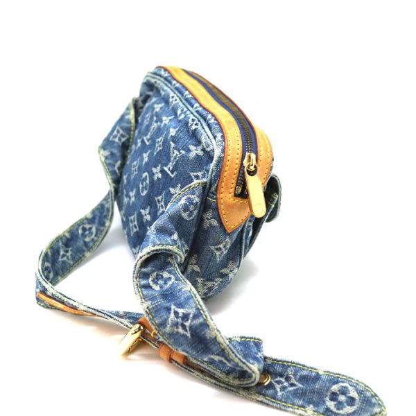 a21 5497 5 Louis Vuitton Bum Shoulder Bag Denim Blue