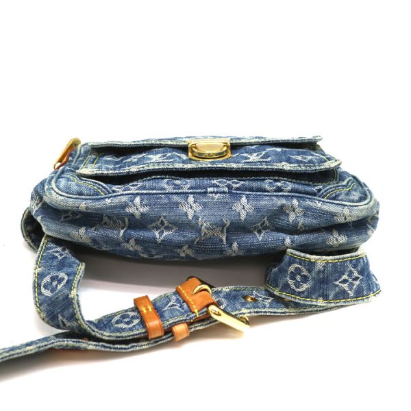 a21 5497 6 Louis Vuitton Bum Shoulder Bag Denim Blue