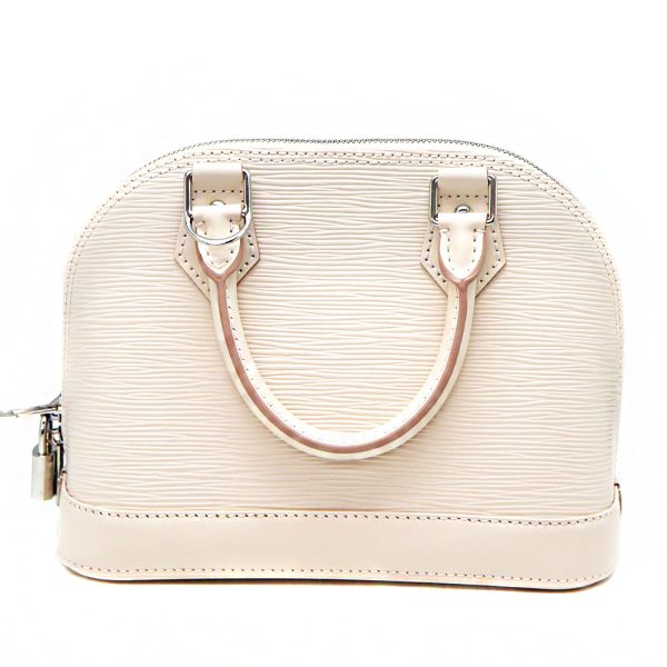 a23 2528 2 Louis Vuitton Alma BB Epi Handbag Ivory