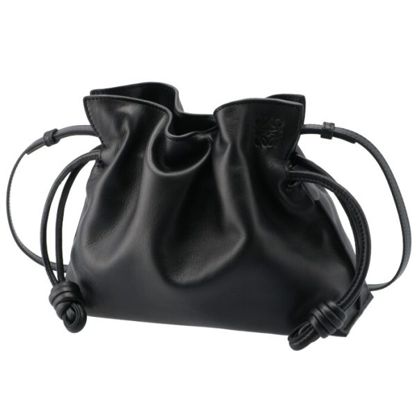 a411fc2x0500041100 1 Loewe Flamenco Clutch Mini Shoulder Bag Black