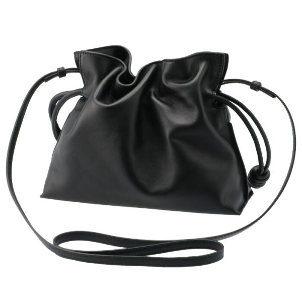 a411fc2x0500041100 2 Loewe Flamenco Clutch Mini Shoulder Bag Black