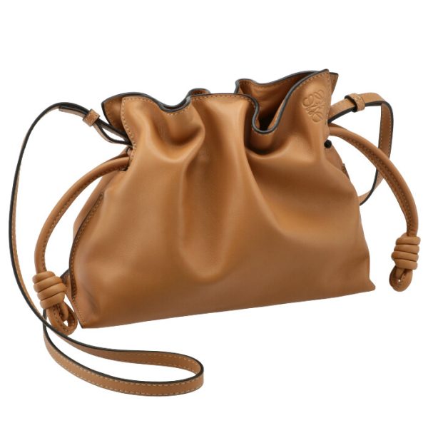 a411fc2x0500042586 Loewe Flamenco Mini Shoulder Bag Camel Brown