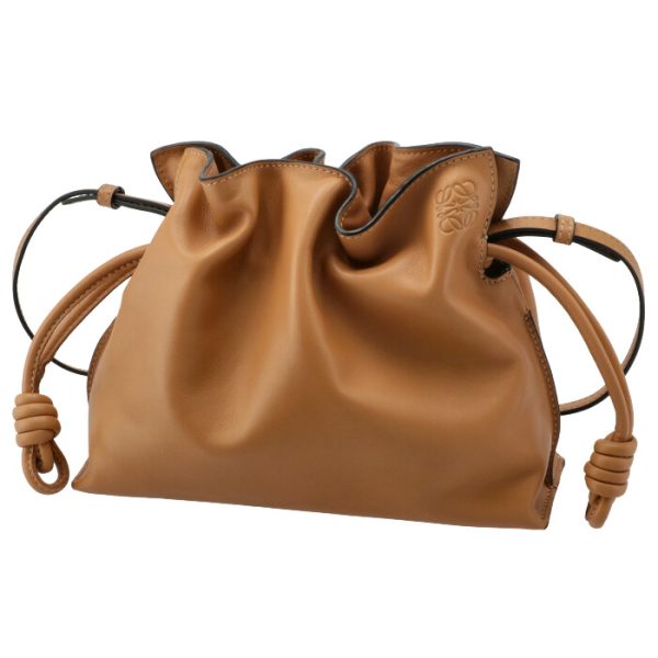 a411fc2x0500042586 1 Loewe Flamenco Mini Shoulder Bag Camel Brown