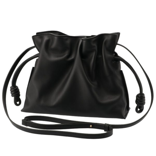 a411fc2x1700041100 2 Loewe Flamenco Clutch Mini Shoulder Bag Black