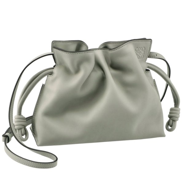 a411fc2x1700041760 Loewe Flamenco Clutch Mini Shoulder Bag Gray