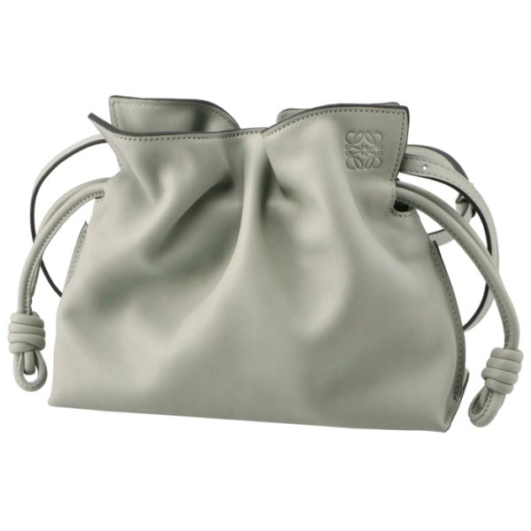 a411fc2x1700041760 1 Loewe Flamenco Clutch Mini Shoulder Bag Gray