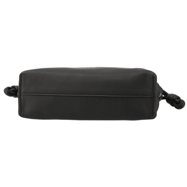 a411fc2x730004 3 Loewe Flamenco Mini Clutch Shoulder Bag Black