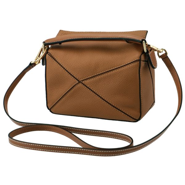 a510u95x2700533649 2 Loewe Mini Puzzle Shoulder Brown Light Caramel