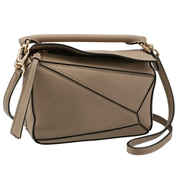 a510u95x3700532150 Loewe Puzzle Mini Shoulder Bag Sand Beige