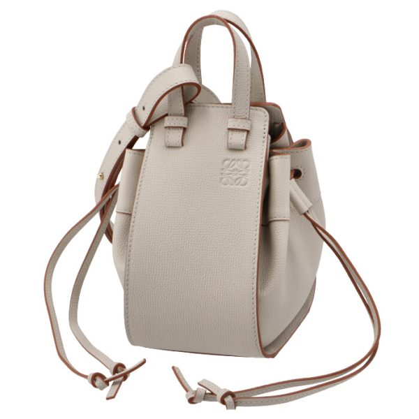 a538v07x1000661769 1 Loewe Hammock Drawstring Mini Shoulder Bag Ivory