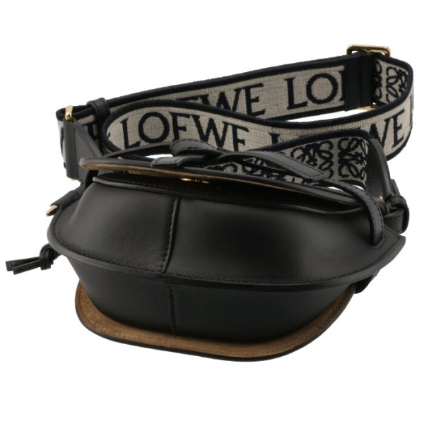 a650n46x1300681100 3 Loewe Gate Dual Mini Shoulder Bag Logo Belt Black