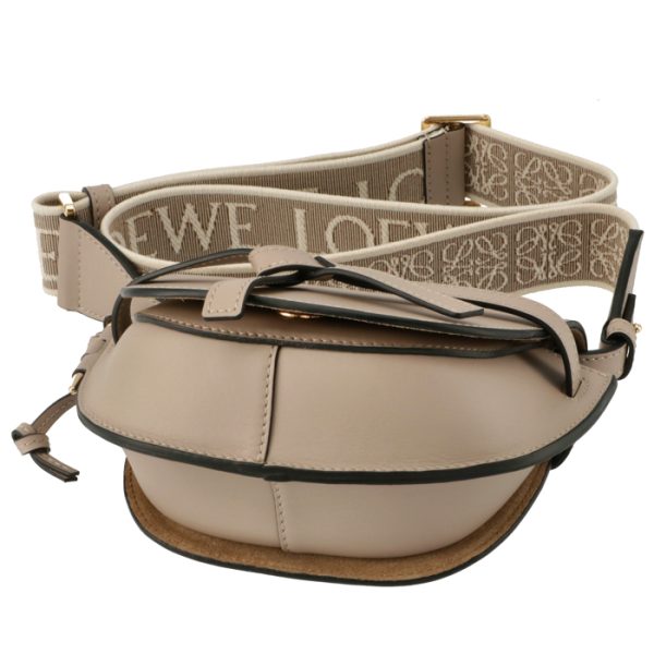 a650n46x1300682150 3 Loewe Gate Dual Mini Shoulder Bag Logo Belt Sand Beige