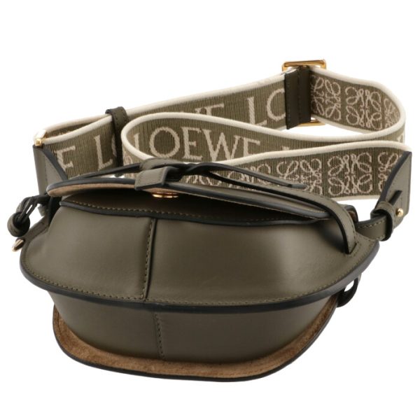 a650n46x1300684357 3 Loewe Gate Dual Mini Shoulder Bag Khaki