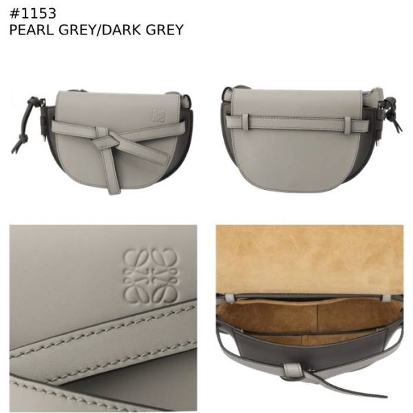 a650n46x280068 8 Loewe Gate Dual Mini Shoulder Bag Grey