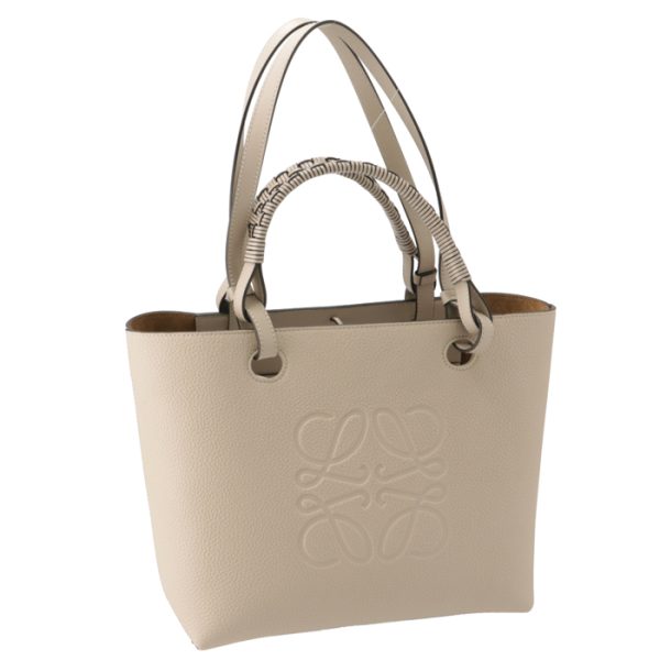 a717s72x0300162461 Loewe Anagram Small Tote Bag Ivory