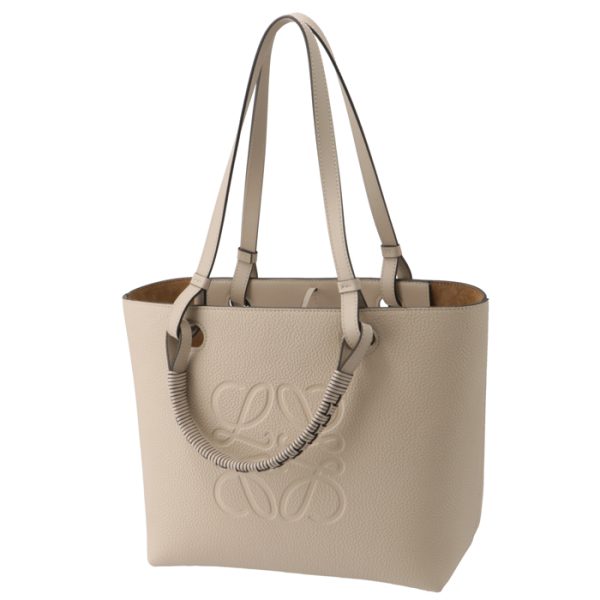 a717s72x0300162461 1 Loewe Anagram Small Tote Bag Ivory