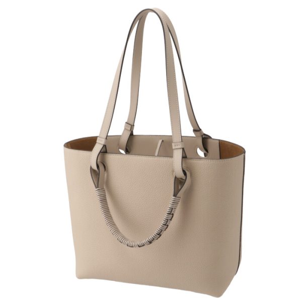 a717s72x0300162461 2 Loewe Anagram Small Tote Bag Ivory