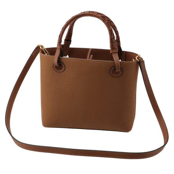 a717s74x0100632713 2 Loewe Anagram Tote Bag Mini Brown