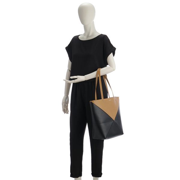 a779g50x180088 7 Loewe Puzzle Fold Medium Tote Bicolor