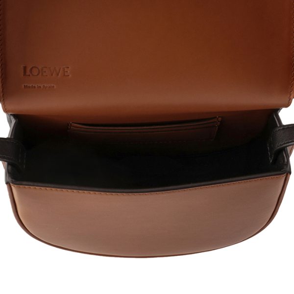 a894a01x0200093586 5 Loewe Heel Duo Mini Shoulder Bag Brown