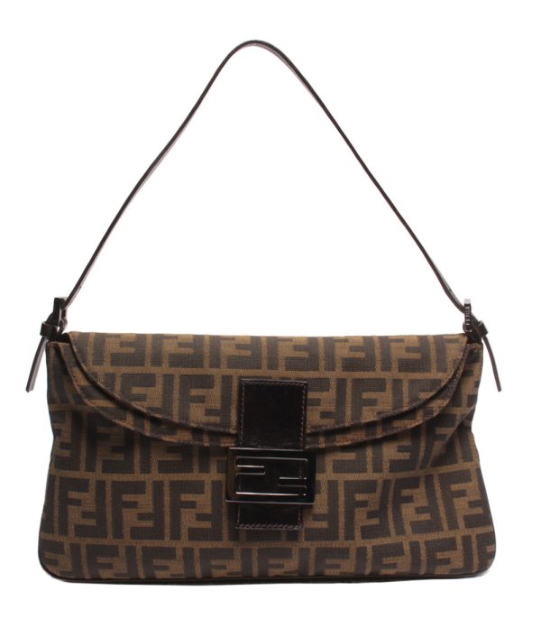 abo0036800 1 Fendi One Shoulder Bag Mamma Bucket Zucca Brown