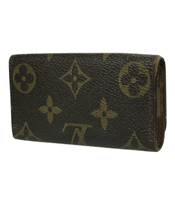 abo0042300 2 Louis Vuitton 4 key Case Multicle 4 Monogram Brown