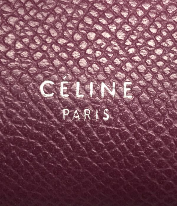 abo0045808 4 Celine Bifold Strap Wallet Purple