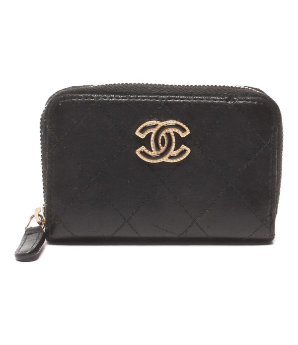 abo0053988 1 Chanel Zippy Coin Case Matelasse Black