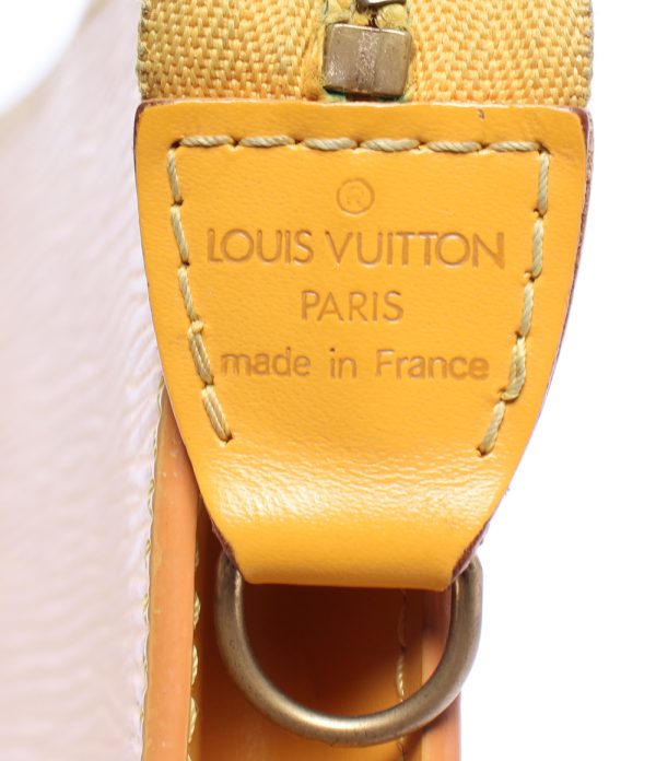 abo0055947 4 Louis Vuitton Accessory Pouch Pochette Yellow