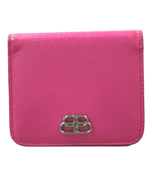 abo0056003 1 Balenciaga Bifold Wallet Pink