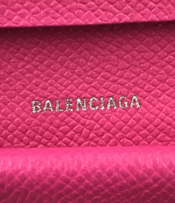 abo0056003 4 Balenciaga Bifold Wallet Pink