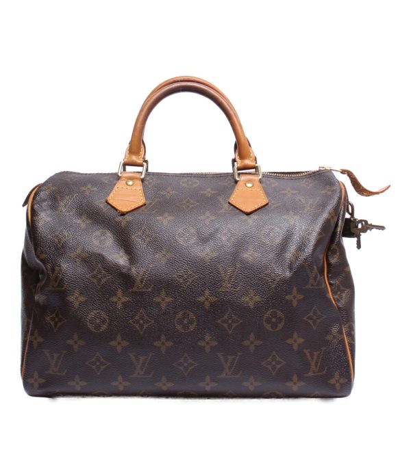 abo0056066 1 Louis Vuitton Handbag Speedy 30 Monogram Brown